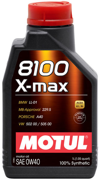 8100 x-max 0w40 motor oil