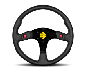 Momo mod 80 leather steering wheel with horn buttons